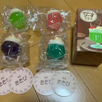 찻집 놀이 크림 소다 캡슐 토이 세트