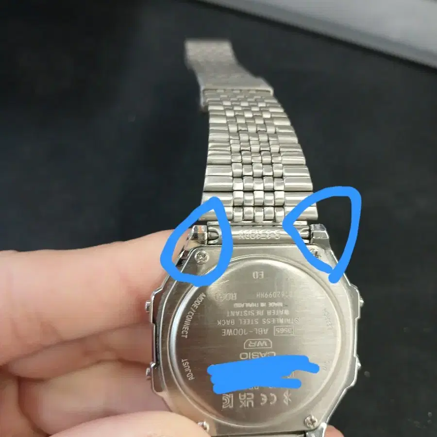 카시오) ABL-100WE-1ADF