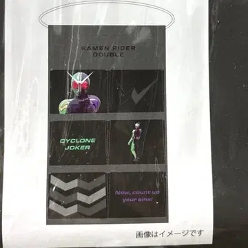 가면라이더 W 월 포켓 약 58 x 35cm 가면라이더 더블