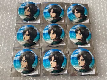 진격의 거인 가라오케의 철인 바다 캔뱃지 엘렌