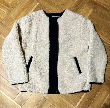 보아 자켓 아이보리