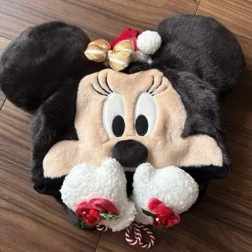 [ 새상품 ] 디즈니 크리스마스 팬캡 미니 산타