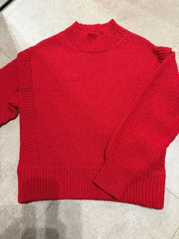 BEAMS LIGHTS 7게이지 절개 니트