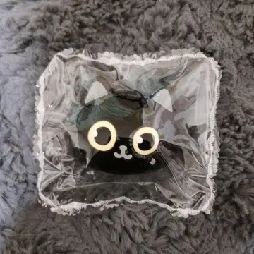 Momo 스퀴즈 검은 고양이