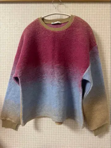 ZAPA 그라데이션 긴팔 스웨터