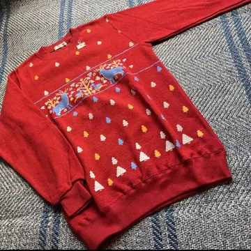 [ 택 포함 미사용 새상품 ] 쇼와 레트로 코튼 트레이닝복