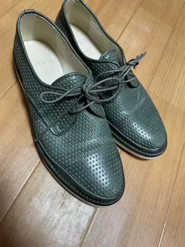 사야 rabokigoshi 라보키고시 saya 그레이 가죽 신발