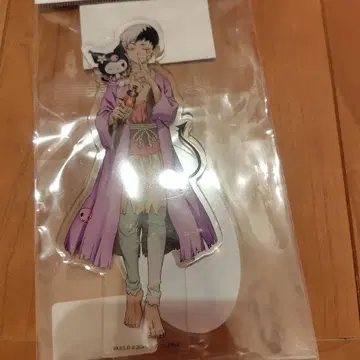 Dr.STONE 아사기리 겐 아크릴 스탠드 쿠로미 산리오 콜라보