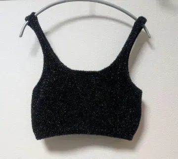 [ UNITED TOKYO ] 라메 니트 뷔스티에