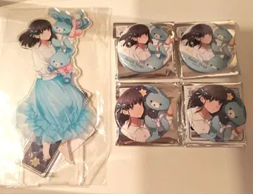 청춘 돼지는 행복 캔뱃지 아크릴 스탠드 아카기 이쿠미