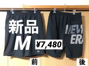 [ 새상품 ] 뉴에라 하프 팬츠 M 블랙 숏팬츠 new era