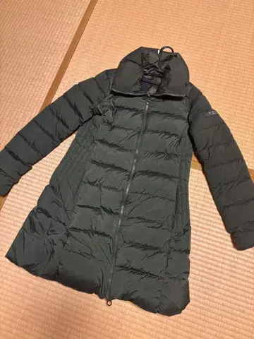 TATRAS 후드 부착 다운 자켓 카키 02 사이즈