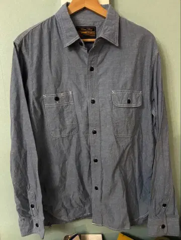 베어풋 샴브레이 셔츠