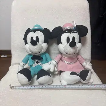 미키 미니 봉제 인형 세트 약 20cm