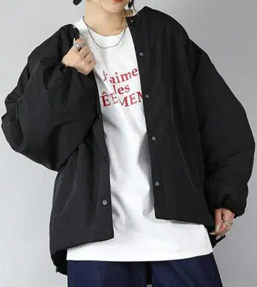 앤잇 충전솜 아우터 노카라