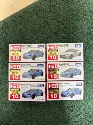 혼다 프렐류드 미니카 6대 세트