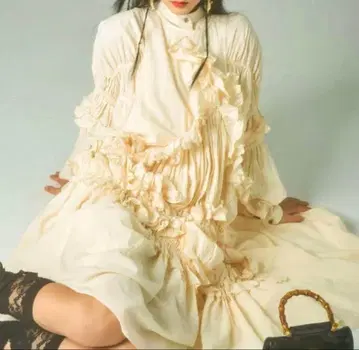 ARCANA ARCHIVE cotton long dress