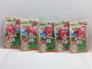 큐피 인기 지역 한정판 산복숭아 큐피 스트랩 5개 일괄 익명 배송