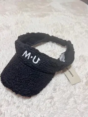 M.U SPORTS 보아 바이저 블랙