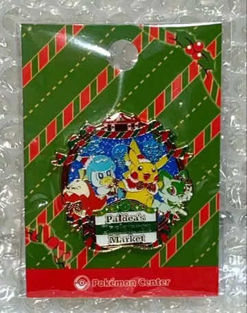포켓몬 센터 2023년 크리스마스 로고 핀즈