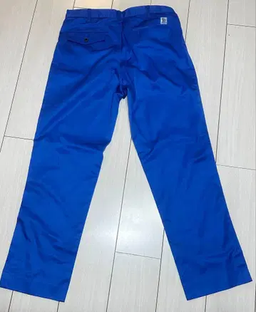 파란색 심플 워크 팬츠 88cm