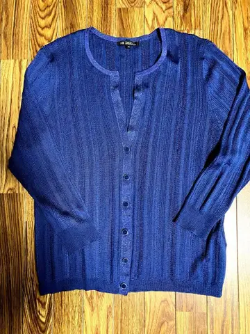 23구 다크 블루 스트라이프 니트 가디건 44