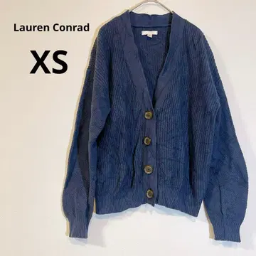 새상품급 Lauren Conrad [ XS ] 네이비 가디건