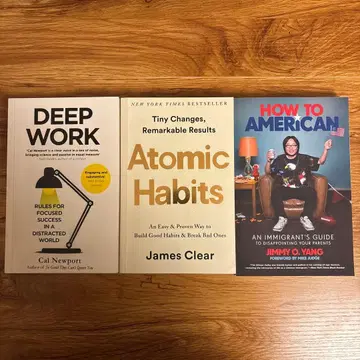 Deep Work/Atomic Habits /How to American