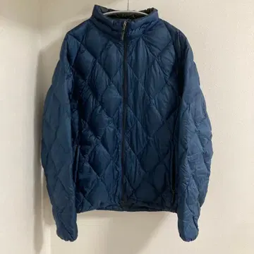 미즈노 mizuno 아웃도어 페더 다운 자켓 네이비