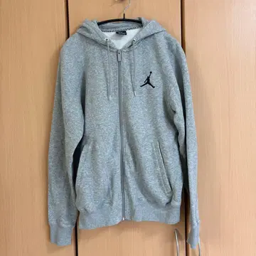 조던 그레이 풀 집업 후드티 속기모 S