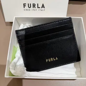 미사용 새상품 FURLA 훌라 가죽 카드 케이스