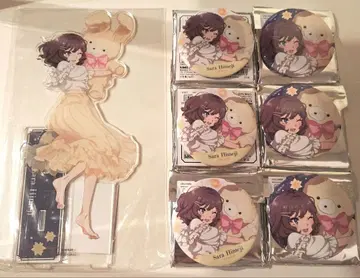 청춘 돼지 하피네스 캔뱃지 히메지 사라 아크릴 스탠드 캔뱃지