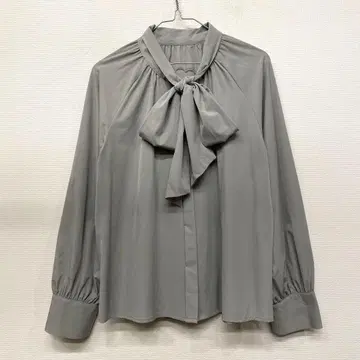 인덱스 리본 블라우스