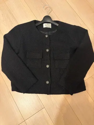 ok:soon 노카라 자켓 블랙