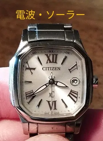 BF35 시티즌 xC 전파 솔라 시계 날짜 내자