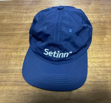 새상품급 WAKE x Setinn 나일론 캡 나일론 캡 네이비