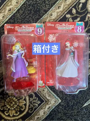 Happy 복권 디즈니 크리스마스 오너먼트 2025 아리엘 라푼젤