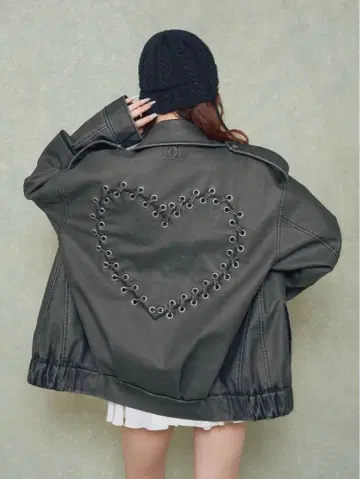 Darich 하트 쉐이커 가죽 자켓