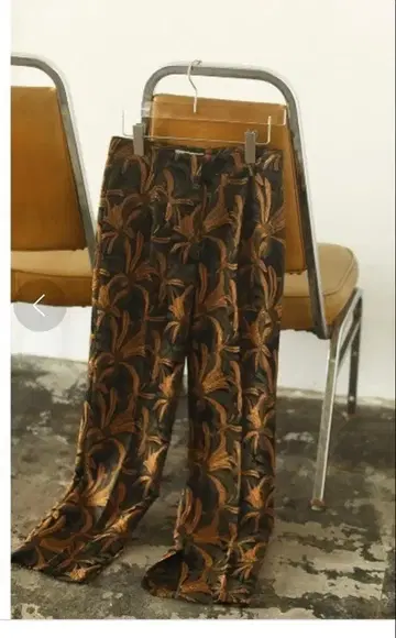 todayful 자카드 슬릿 트라우저 36