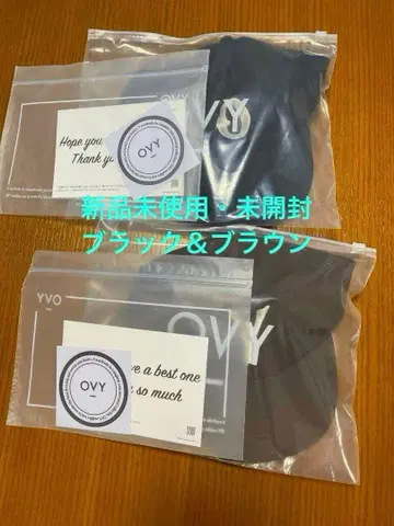 OVY Initial Cap 블랙 & 브라운