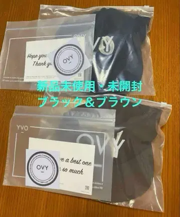 OVY Initial Cap 블랙 & 브라운