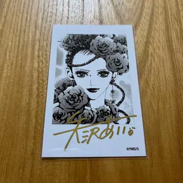 Paradise Kiss 폴라로이드풍 브로마이드 레어 금박 사인 포함