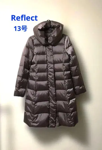 새상품급 Reflect 다운 코트 13호 브라운