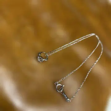 실버 다이아 반지 디자인 목걸이
