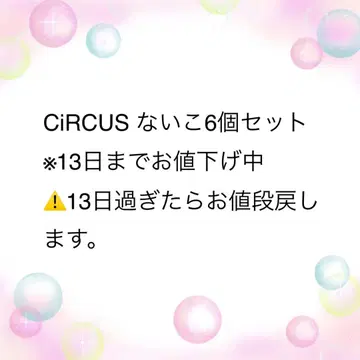 CiRCUS 나이코 6개 세트 (13일까지 가격 인하 중)