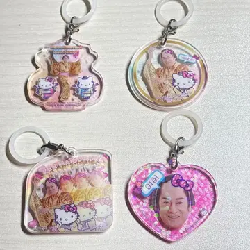 맛켄&헬로키티 메지루시 액세서리