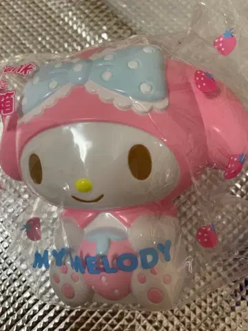 마이멜로디 저금통 핑크