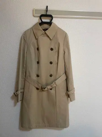 취업 활용 베이지 2way 트렌치코트
