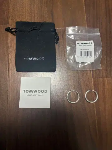 TOMWOOD 실버 귀걸이 미디엄