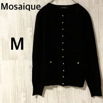 Mosaique 니트 가디건 [ M ] 겉옷 심플 고급스러움 일본제
